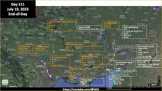 Ukraine military situation July 2021 2023 stalemate ala WW1 [upl. by Ahsemot]