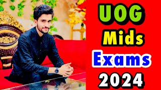 Mids Terms Exams in University  UOG Admission 2024  University of Gujrat UOG [upl. by Elak]