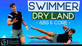 20 Minute Core Workout For Swimmers  No Equipment Dryland [upl. by Oht909]