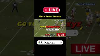 where to watch 49ers vs packer live stream  NFL playoffs [upl. by Aiclid]