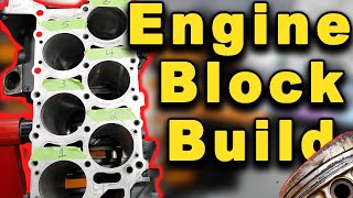 How To Assemble an Engine Block with Upgrades [upl. by Jer]