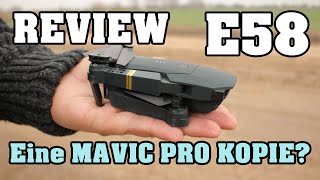 REVIEW DroneX Pro Drohne E58 im TEST  deutsch [upl. by Dnalyram338]