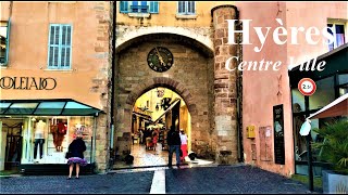 Hyères Centre  Ville 🌴 Côte d’Azur 🌴 Var  French Riviera [upl. by Rambow456]