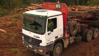 Prevención  Trabajo seguro  Tránsito  Forestal Arauco [upl. by Nahallac517]