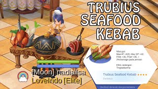 Ragnarok M  How to Make Trubius Seafood Kebab [upl. by Roath]