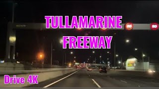 Tullamarine Freeway to Melbourne Airport Drive 2024  Melbourne Australia [upl. by Robb986]