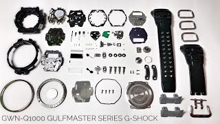 Whats inside a GWNQ1000 series Quad sensor GULFMASTER GShock watch  Part 2  Module built [upl. by Blumenthal]