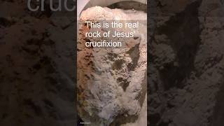 The Real Rock of Jesus Crucifixion  Golgotha Jerusalem [upl. by Einnad828]