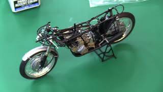 Tamiya Honda RC166 Basic bike assembled update [upl. by Wolfort481]