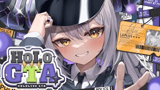 【 holoGTA 】ホロGTA1日目🛸💜吾輩がこの国の治安を守ります！！！【ラプラス・ダークネスホロライブ】 [upl. by Sauder]