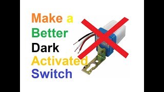 Design a better 220V Photocell auto dark Activated switch [upl. by Yleak]