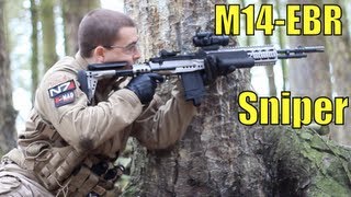 Airsoft M14 EBR ScarL MP9 Scotland HD [upl. by Harifaz]