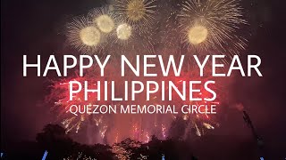 2023 New Year Fireworks Display in Quezon City Memorial Circle [upl. by Arleen744]