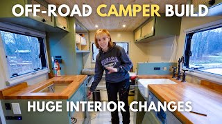 HUGE Interior CHANGES to our Unimog Camper  Ultimate DIY Expedition Vehicle 4x4 Truck Build 13 [upl. by Lennard]