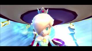 Super Mario galaxy  Rosalina uses magic to make the observatory travel to Bowsers ship mario [upl. by Dina607]