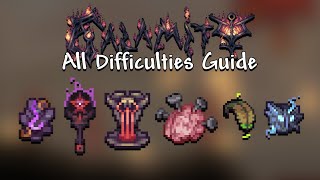 All Difficulties Guide  Terraria Calamity Mod [upl. by Romney]