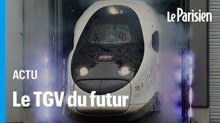 Plus de place plus écologique La SNCF dévoile son nouveau TGV [upl. by Lavicrep606]