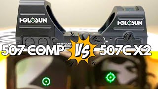 Holosun 507 Comp vs 507C Full Comparison Choose The Right Red Dot [upl. by Schindler887]