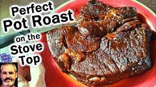 Perfect Pot Roast Recipe on the Stove Top [upl. by Puglia278]