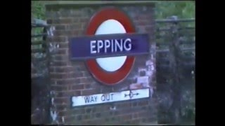 CENTRAL LINE MEMORIES 1981 EPPING STATION [upl. by Allista]