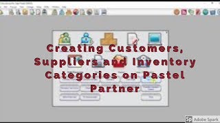 Creating Customer Suppliers and Inventory Categories on Sage Pastel Accounting [upl. by Ennelram920]