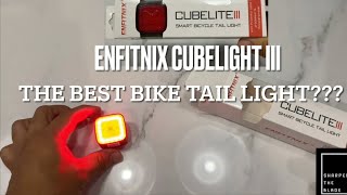 Enfitnix Cubelite III 3  Bike Tail Light Unboxing Demo Features [upl. by Leelaj]