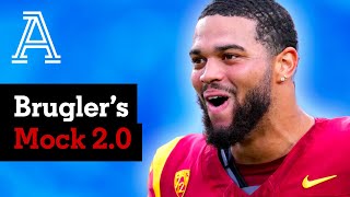 2024 NFL Draft Dane Bruglers 20 Mock Draft [upl. by Jo-Anne]