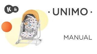 Kinderkraft UNIMO 5in1 rocker How To Video  Tutorial [upl. by Adnot]