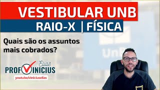 VESTIBULAR UNB 2025  RAIO  X  ASSUNTOS COBRADOS DE FÍSICA [upl. by Nylsirk]