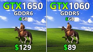 GTX 1650 vs GTX 1060  Test in 18 Games [upl. by Regor]