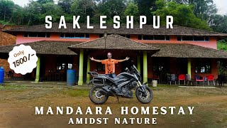 Mandaara Homestay Sakleshpur  Budget Stay Sakleshpur Amidst Nature  One Day Trip Sakleshpur  Vg63 [upl. by Artap708]