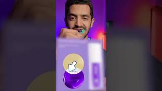 Hismile Purple Teeth Whitening Foam Quick Stain Removal and Fresh Breath [upl. by Marney]