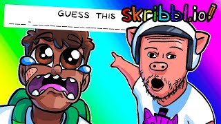 Skribblio Funny Moments  My Custom Word List of Doom [upl. by Aivat]