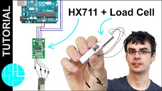 HX711 with a Four Wire Load Cell and Arduino  Step by Step Guide [upl. by Grethel]