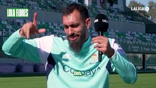 CLIP PLAY LALIGA BORJA IGLESIAS Y RUIBAL se RETAN con la MÍMICA [upl. by Nyltiac]