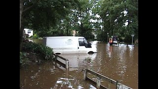 Storm flooding Pickering and NYMR [upl. by Endor]