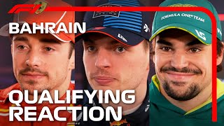 Drivers PostQualifying Reaction  2024 Bahrain Grand Prix [upl. by Theurich427]