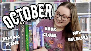 October Reading Plans  TBR new book releases book clubs [upl. by Aicilef]