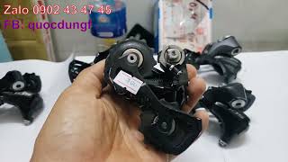 Phụ tùng xe đạp Nhật  cùi đề và gạc dĩa Ultegra 8000 6800 rd r7000 fd r7000 rd 5800 700k [upl. by Helge980]