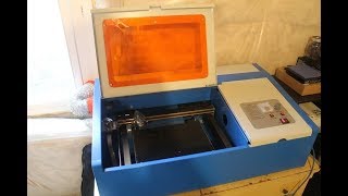 K40 40 Watt Laser Cutter Engraver Overview and Mods [upl. by Las395]