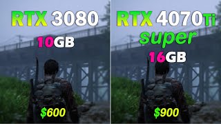 RTX 4070 Ti Super 16GB vs RTX 3080 10GB  Value or Performance [upl. by Dnomso]