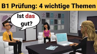 Mündliche Prüfung Deutsch B1  Gemeinsam etwas planenDialog  4 wichtige Themen  sprechen Teil 3 [upl. by Ereveneug391]