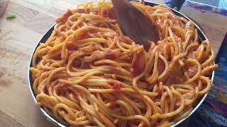 Frittatona di spaghettoni allardiati la cucina di Max Langella [upl. by Dasa]