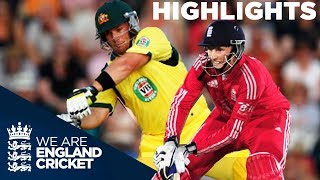 England amp Australia In Huge Scoring T20  2013  Highlights [upl. by Aicilef]