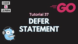 Mastering the Defer Statement in Go with Code Examples [upl. by Trask]