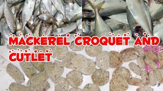 Mackerel croquet and cutlet recipe Goan traditional recipe Goa 2022 [upl. by Elon]