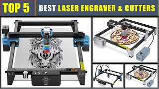 BEST Laser Engraver amp Cutters 2024  TOP 5 Best Laser Engraving Machine [upl. by Clarence]