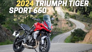 10 Things You Need To Know Before Buying The 2024 Triumph Tiger Sport 660 [upl. by Llenrev]