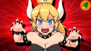 Bowsette Tricks Mario [upl. by Arobed700]