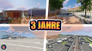 Wir bauen DEUTSCHLAND seit 3 JAHREN in MINECRAFT nach [upl. by Kreitman840]